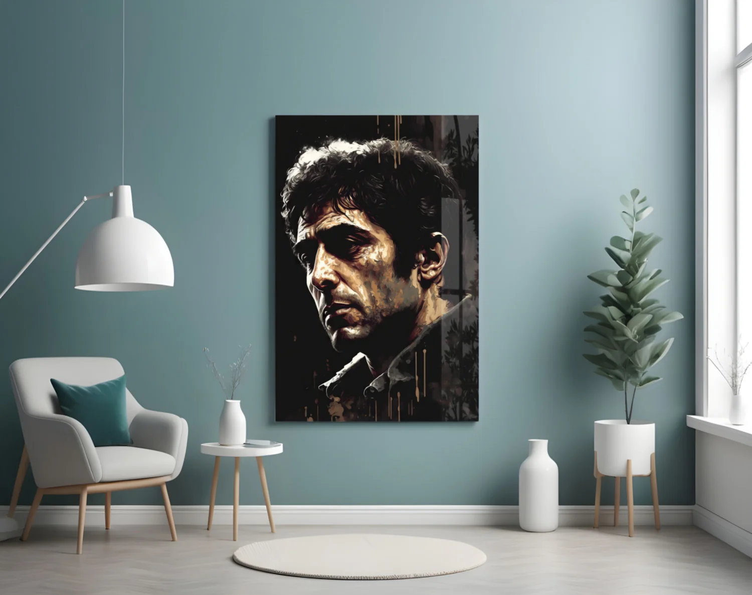 Al Pacino Glass Wall Art  || Designer Collection - Image 5