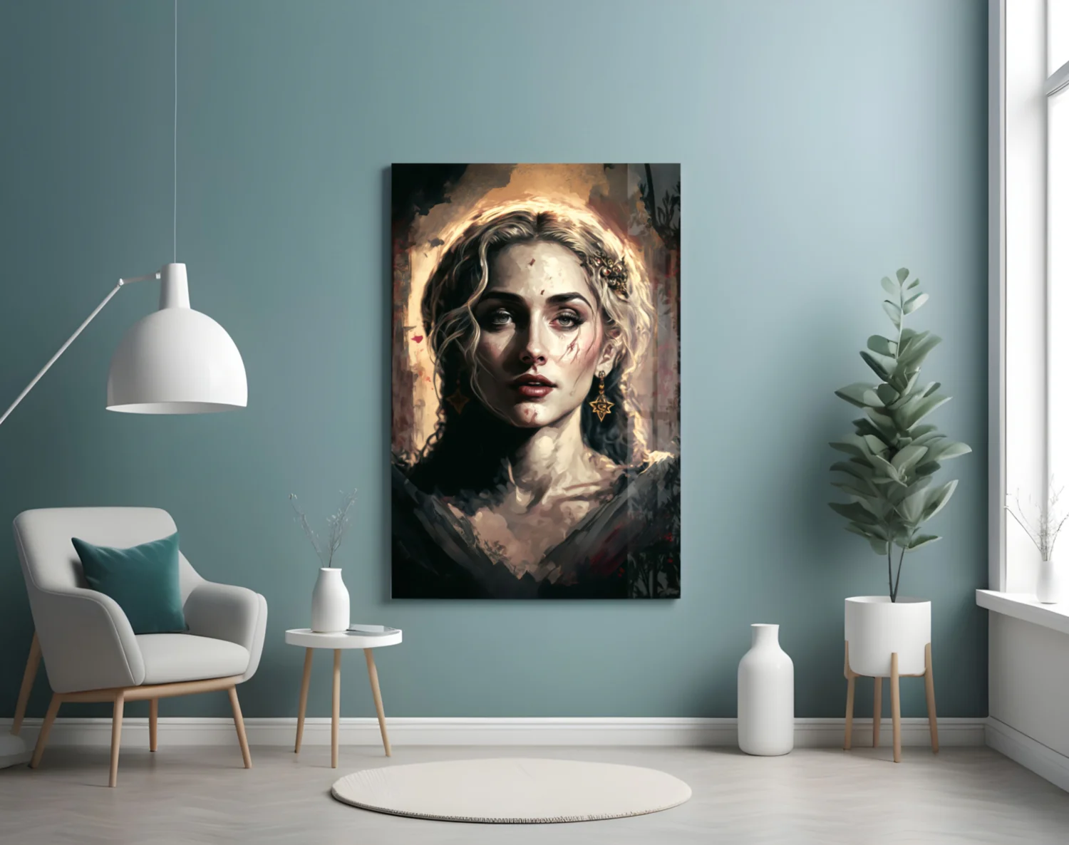 Madonna Glass Wall Art  || Designer Collection - Image 4
