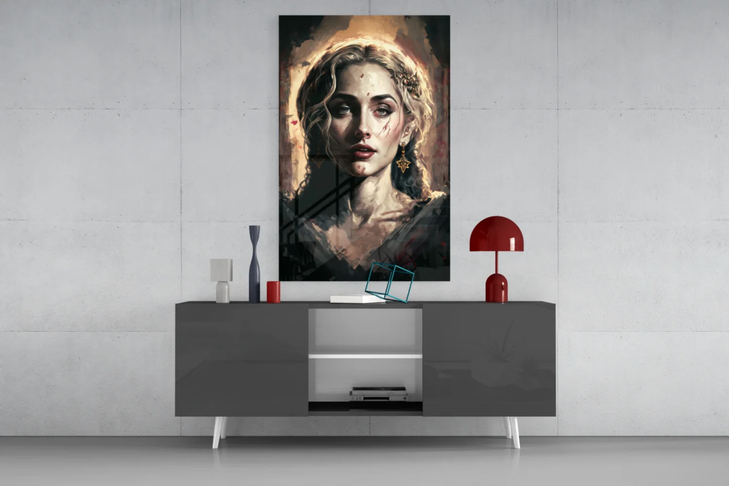 Madonna Glass Wall Art  || Designer Collection - Image 8