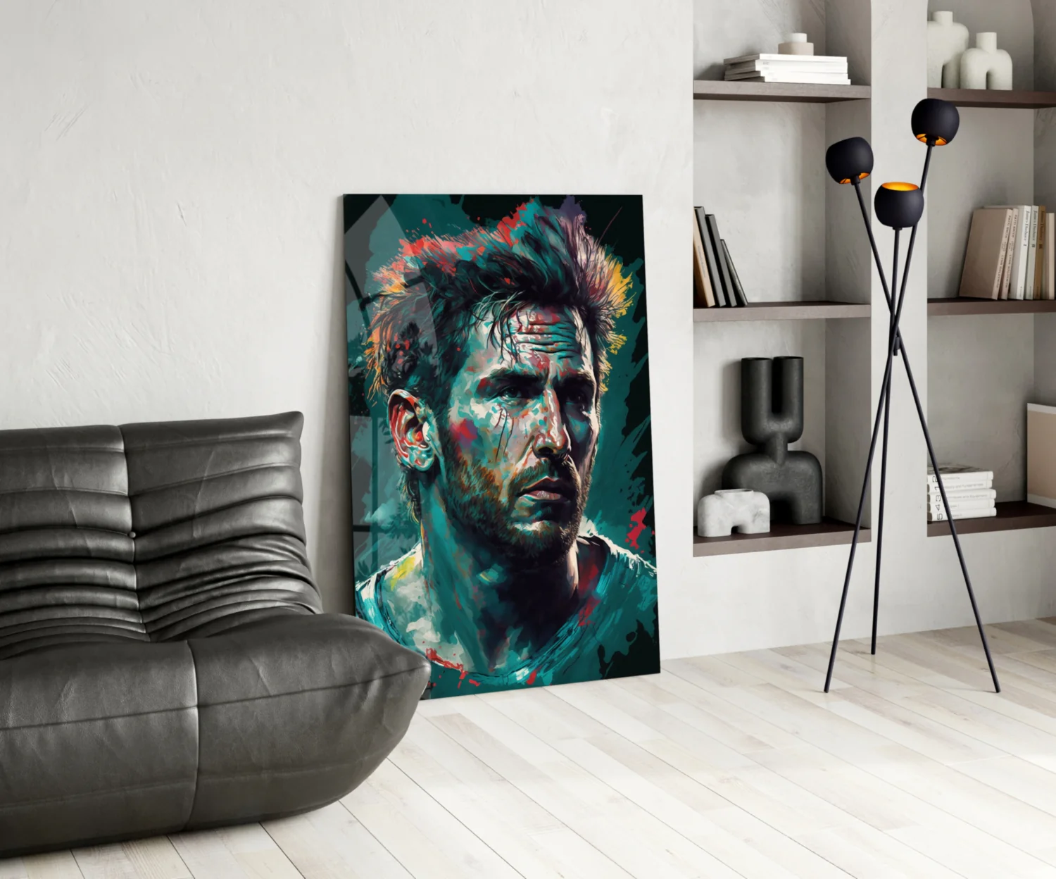 Messi Glass Wall Art  || Designer Collection - Image 5