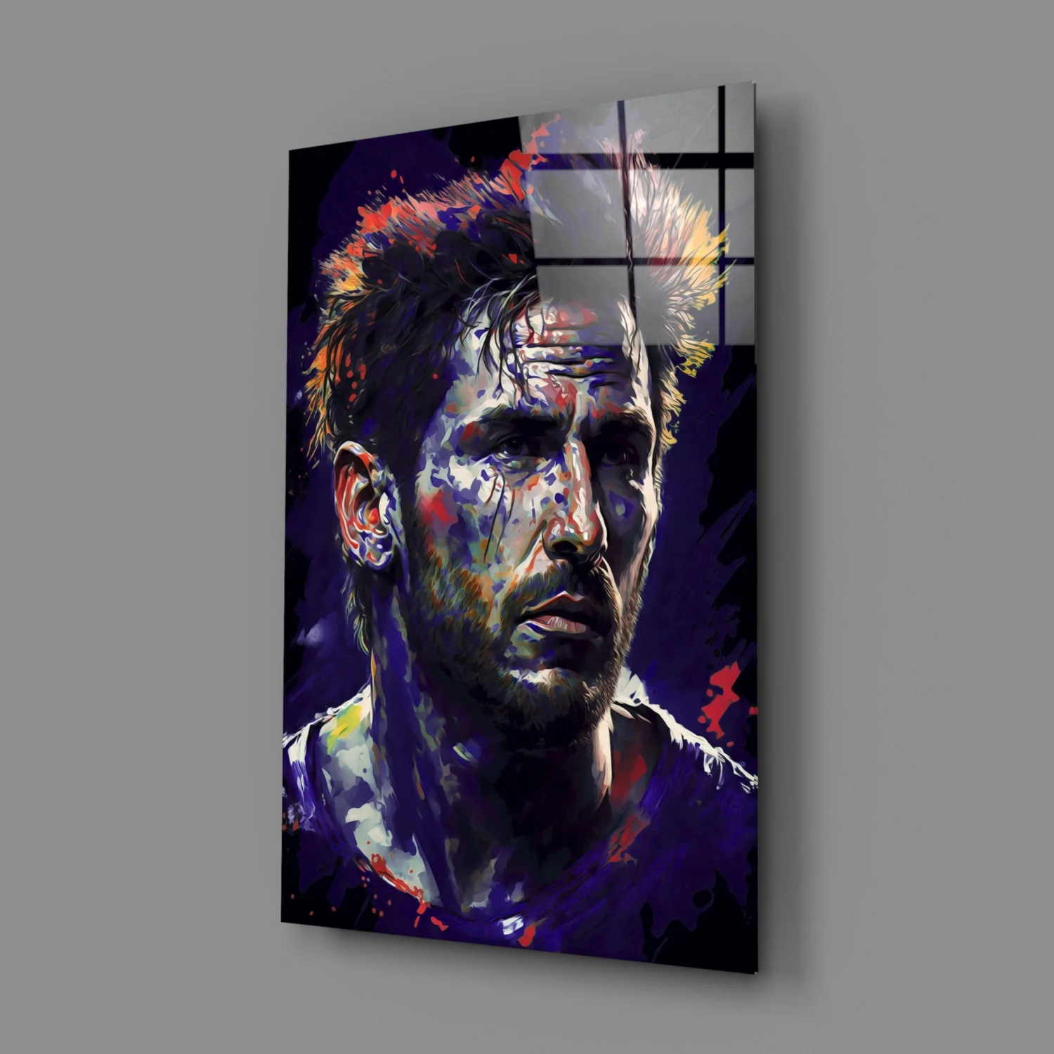 Messi Glass Wall Art  || Designer Collection - Image 2