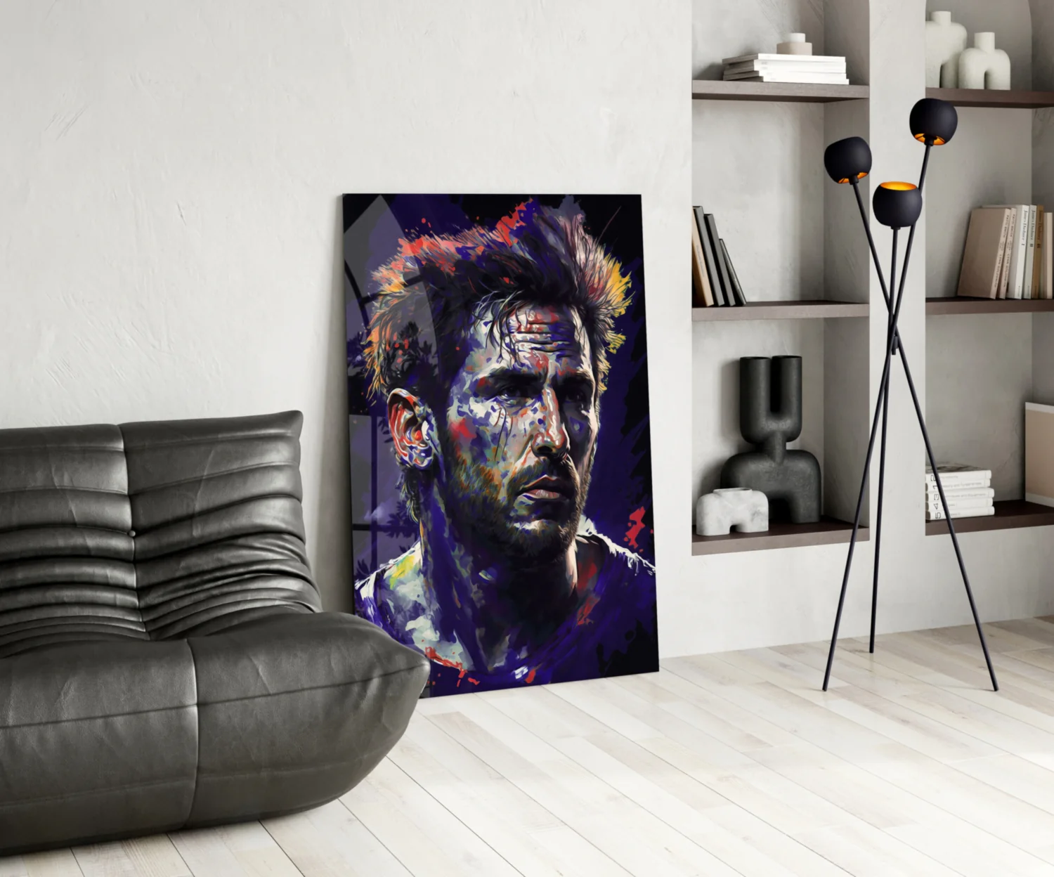 Messi Glass Wall Art  || Designer Collection - Image 5