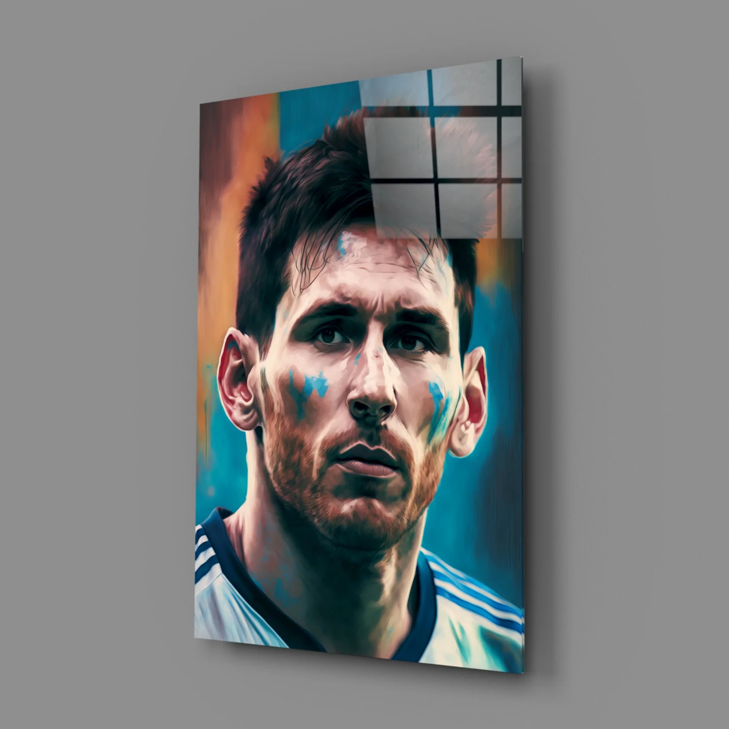 Messi Glass Wall Art  || Designer Collection - Image 2