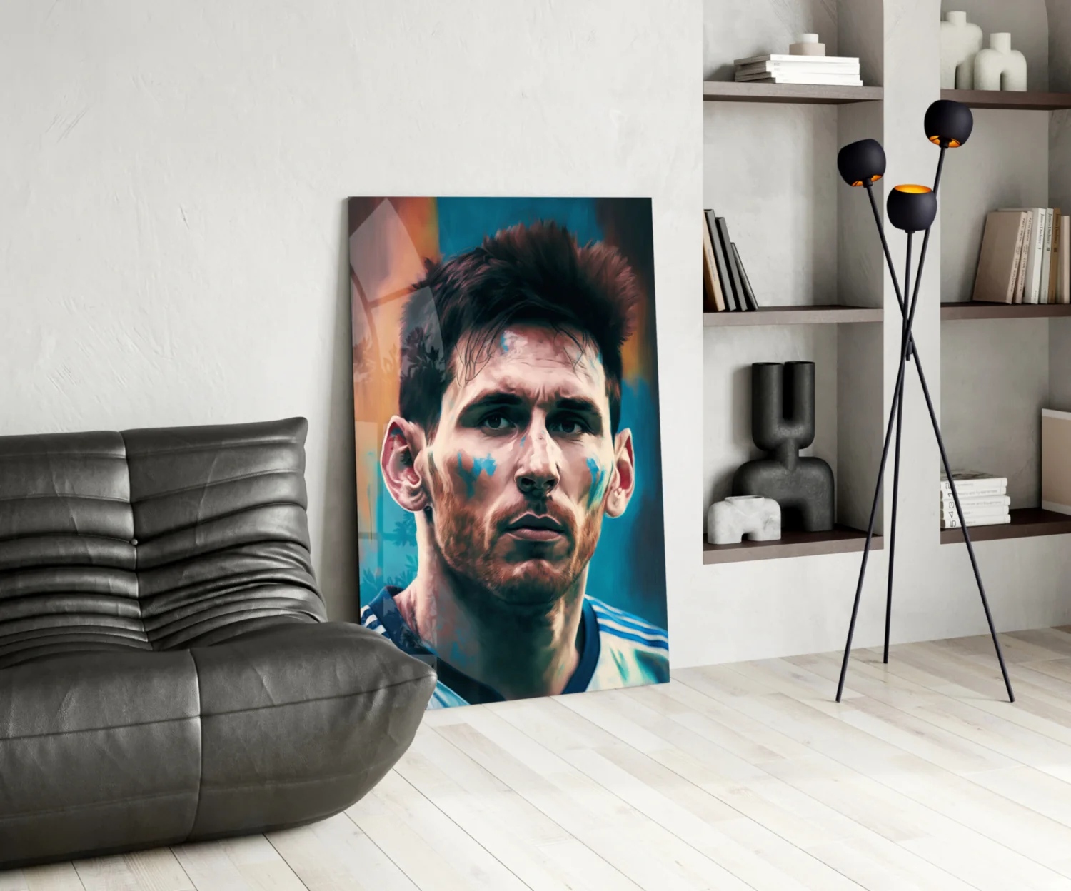 Messi Glass Wall Art  || Designer Collection - Image 5