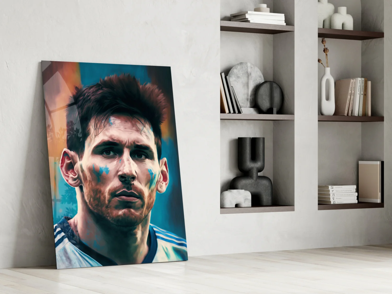 Messi Glass Wall Art  || Designer Collection - Image 6