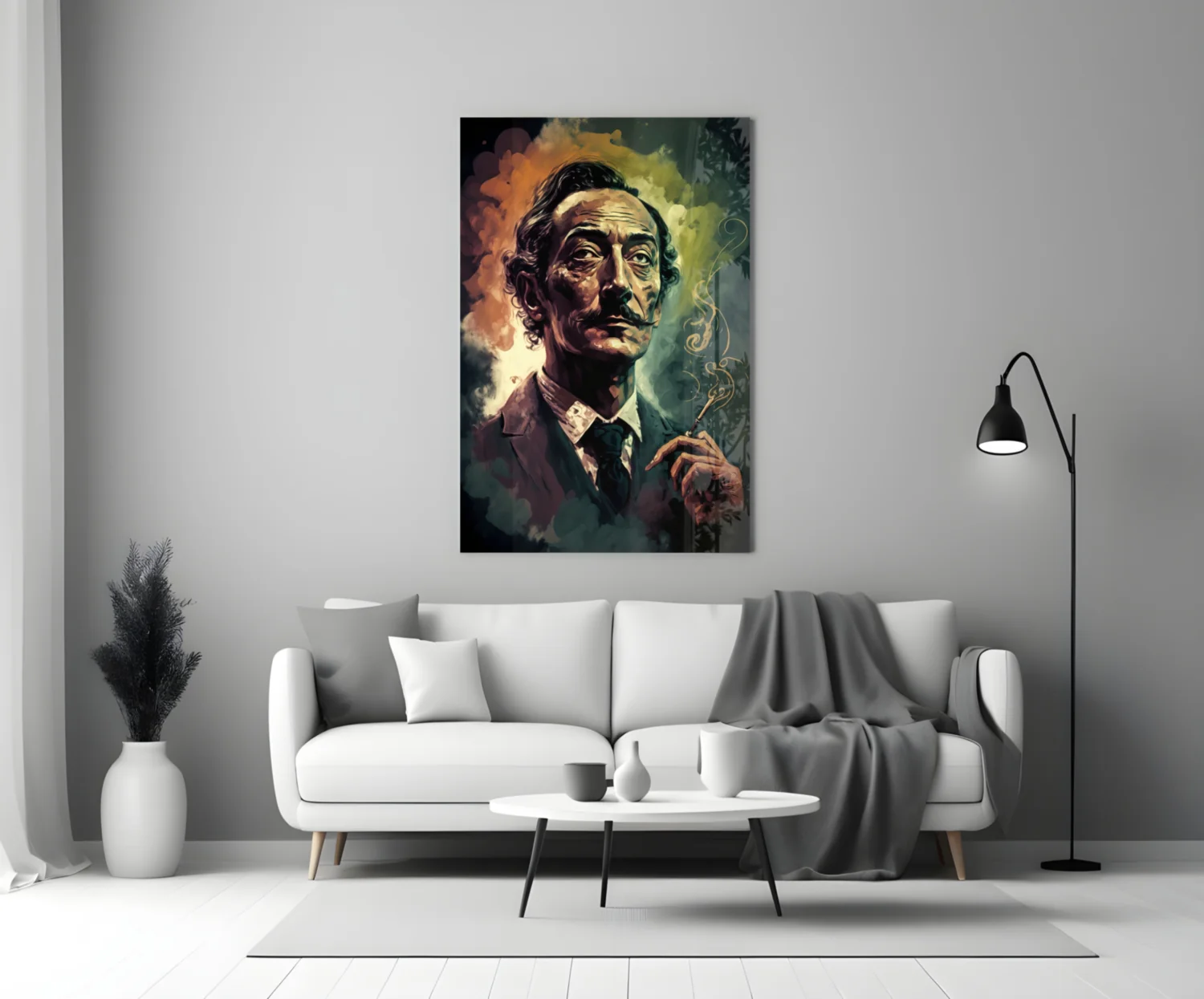 Salvador Dali Glass Wall Art || Designer Collection - Image 3