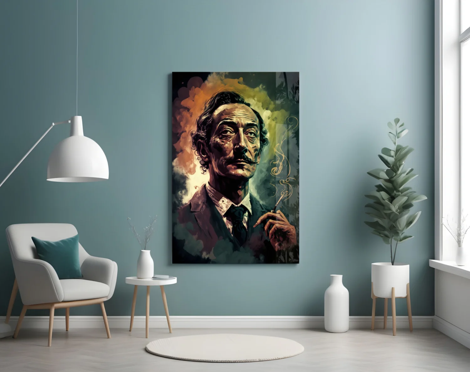 Salvador Dali Glass Wall Art || Designer Collection - Image 4
