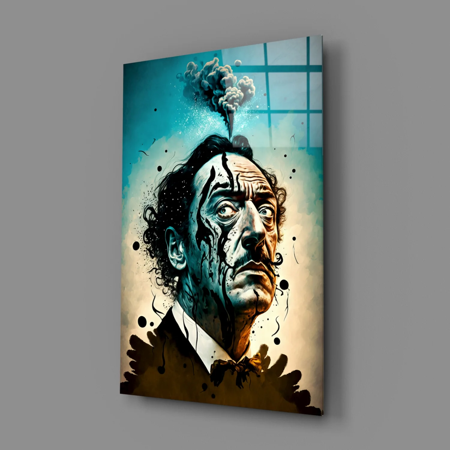 Salvador Dali Glass Wall Art  || Designer Collection - Image 2