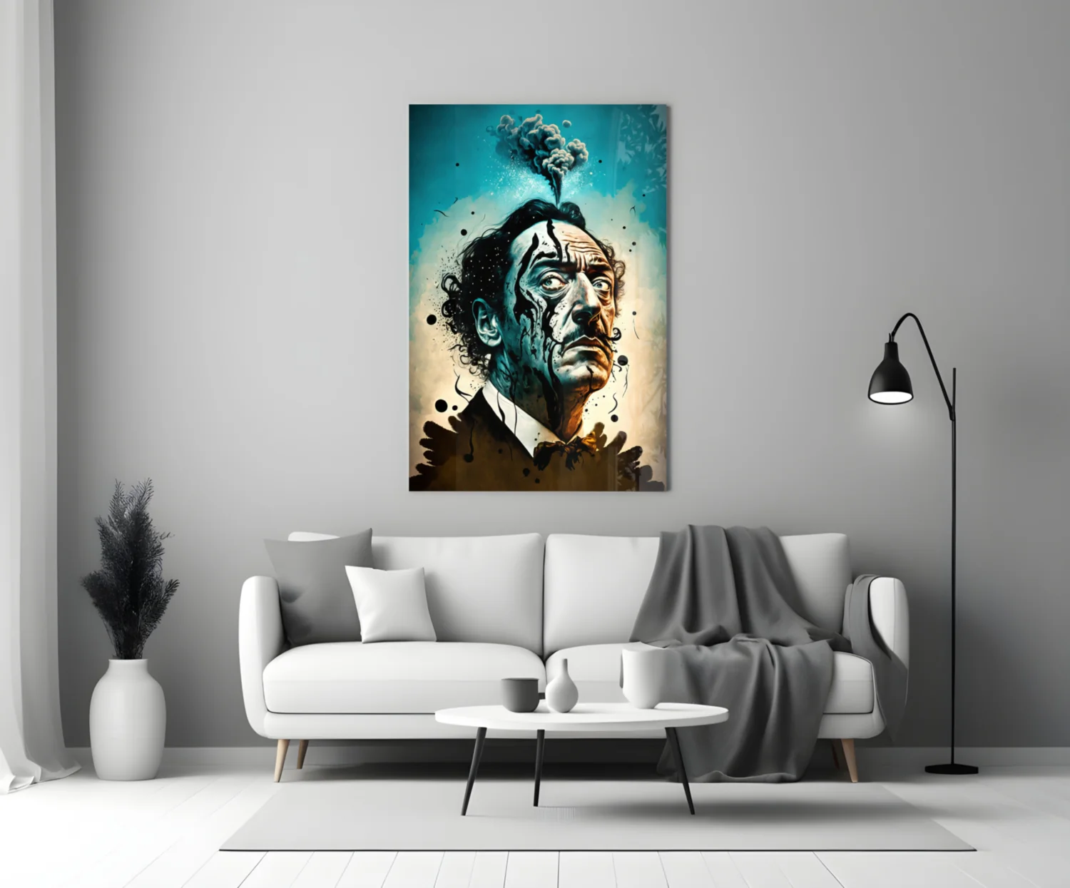 Salvador Dali Glass Wall Art  || Designer Collection - Image 3