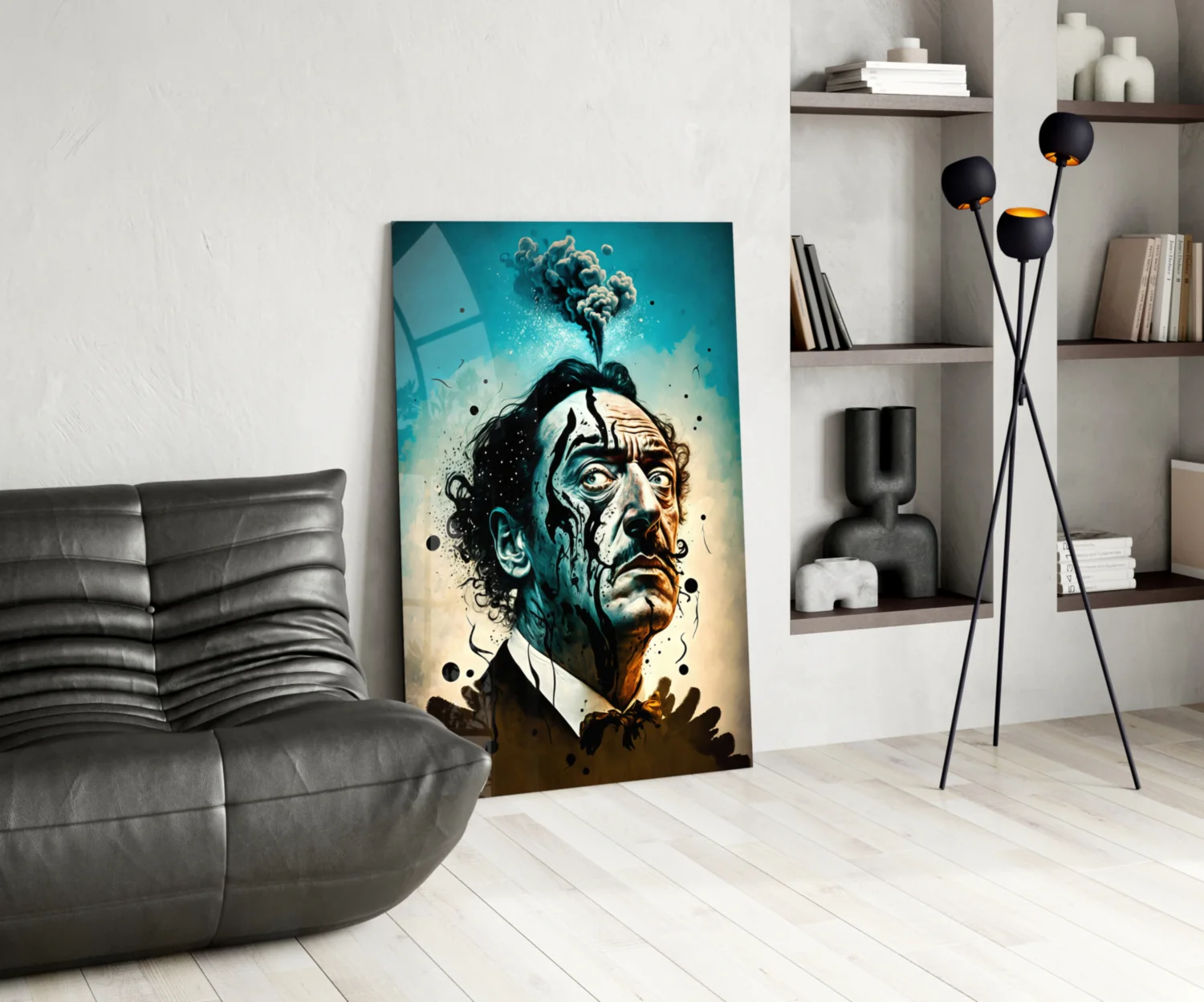 Salvador Dali Glass Wall Art  || Designer Collection - Image 5