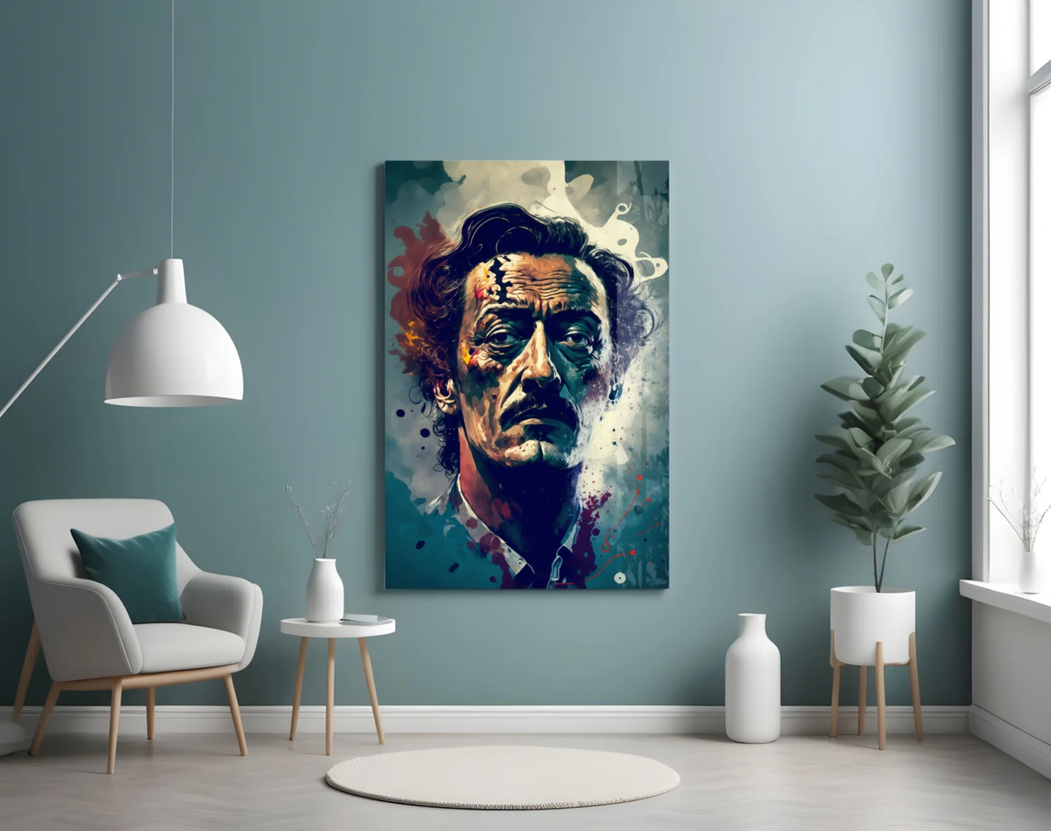 Salvador Dali Glass Wall Art  || Designer Collection - Image 4
