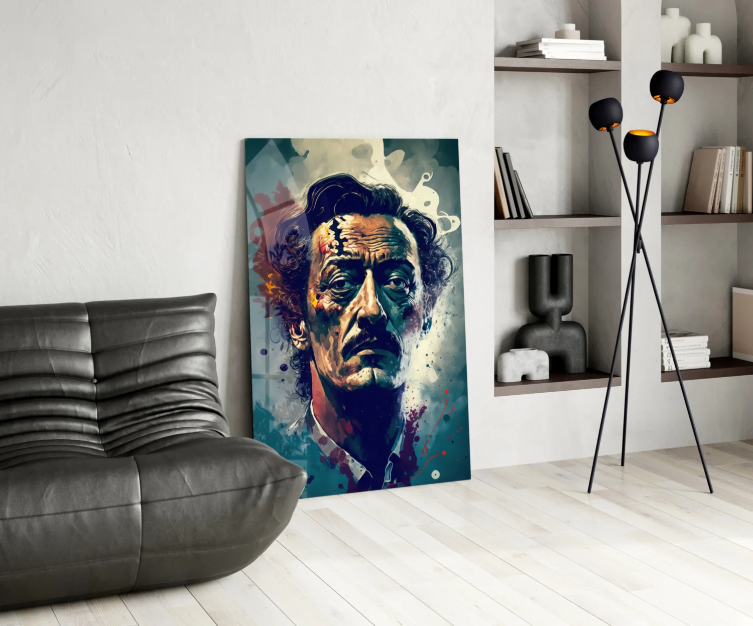 Salvador Dali Glass Wall Art  || Designer Collection - Image 5
