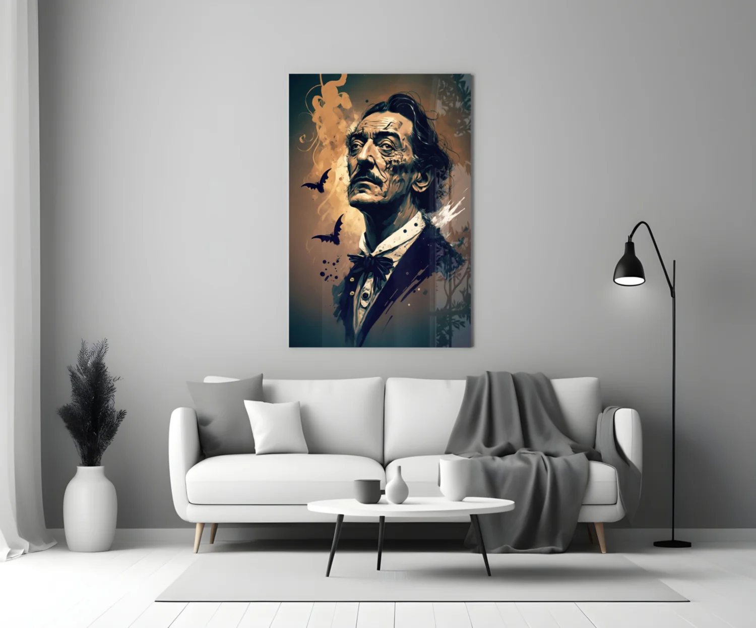 Salvador Dali Glass Wall Art  || Designer Collection - Image 3
