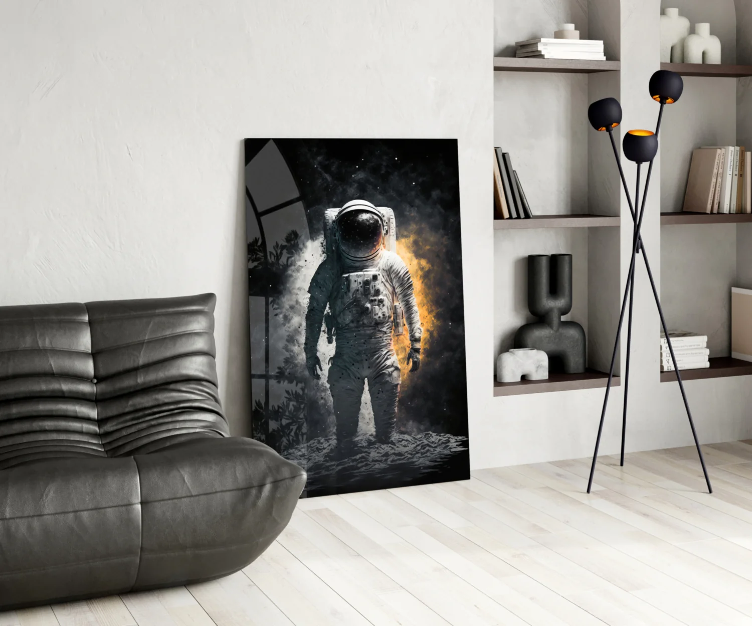 Astronaut  Glass Wall Art  || Designer Collection - Image 5