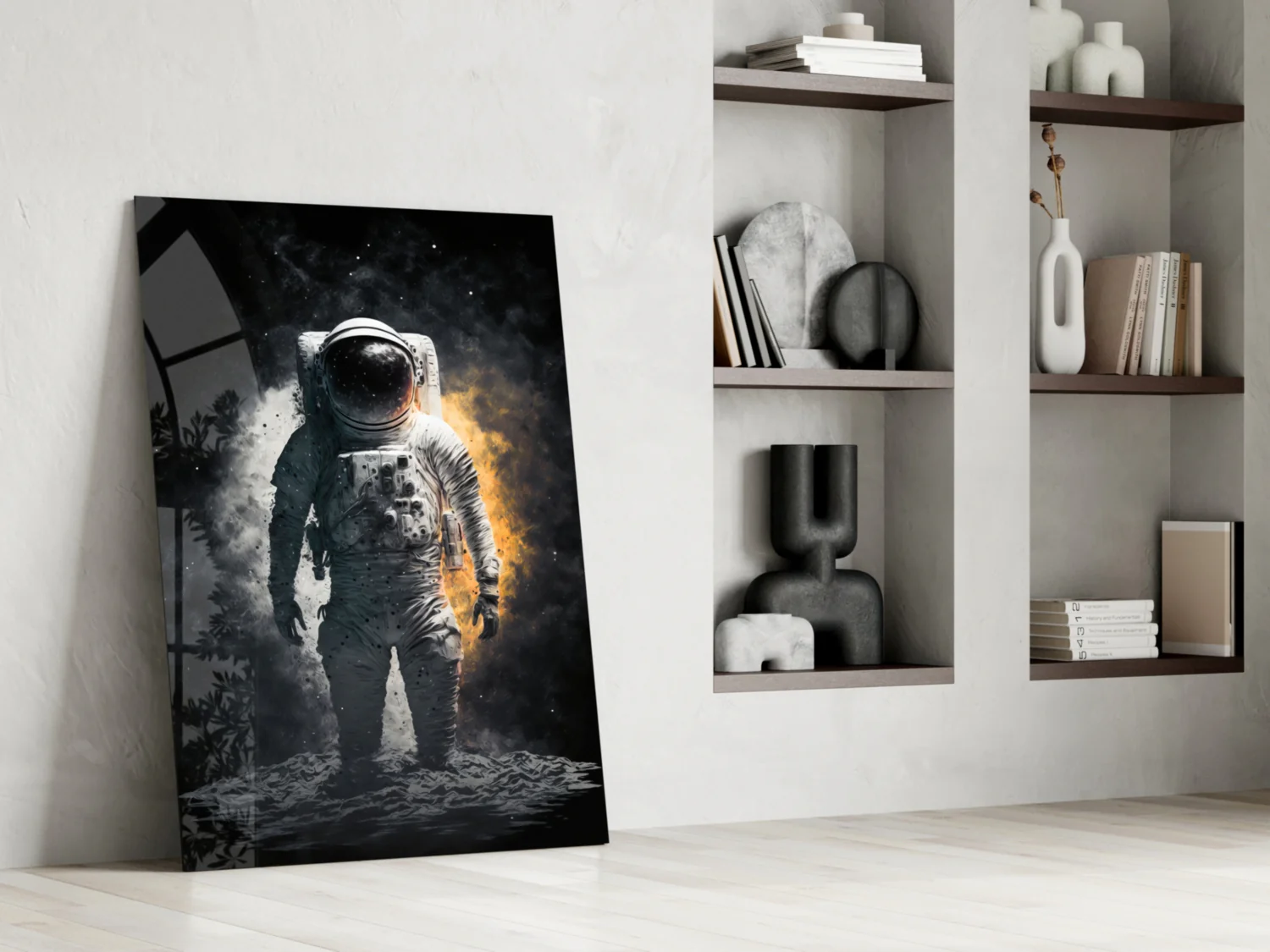 Astronaut  Glass Wall Art  || Designer Collection - Image 6
