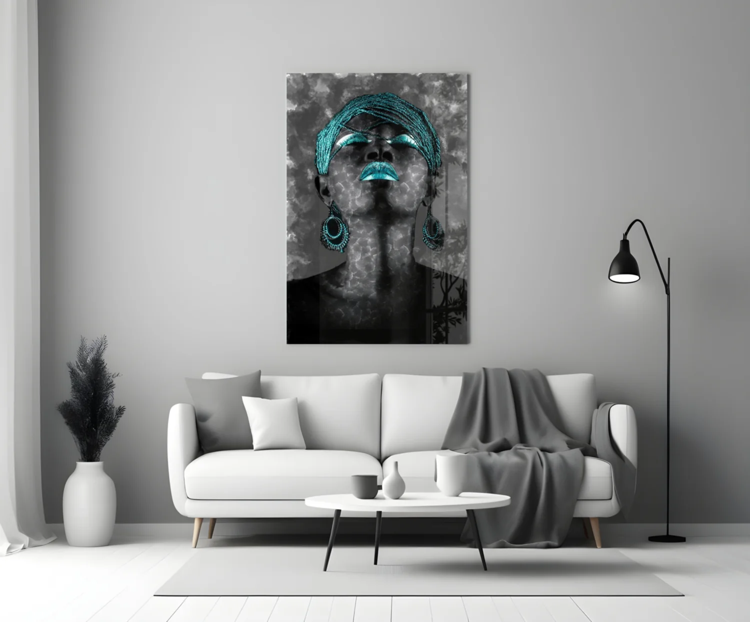 Women Glass Wall Art || Designers Collection - Image 3