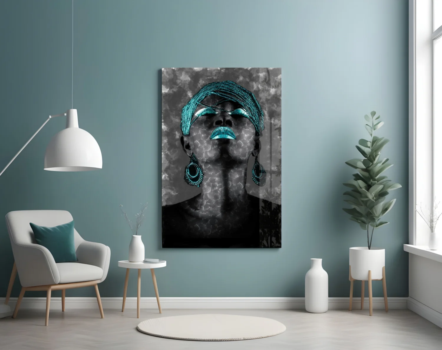 Women Glass Wall Art || Designers Collection - Image 4