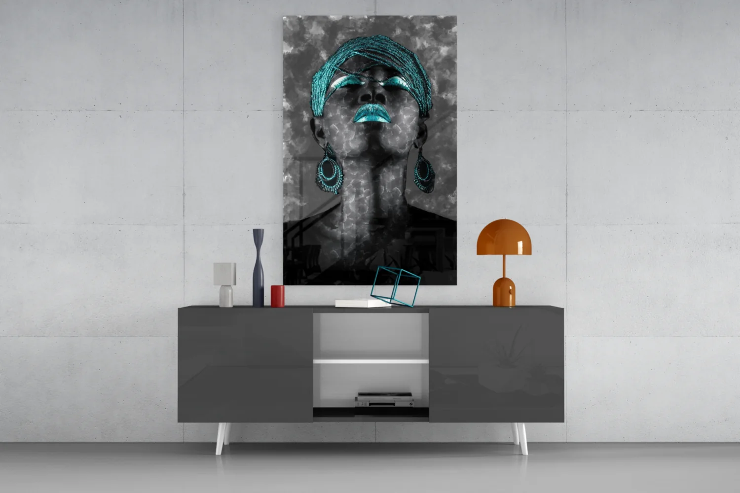 Women Glass Wall Art || Designers Collection - Image 8
