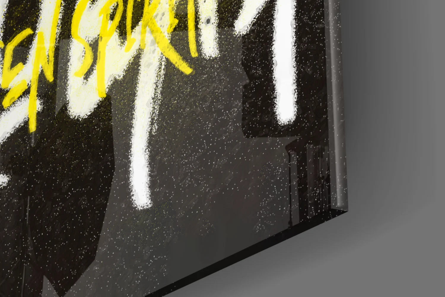 Kurt Cobain Glass Wall Art || Designer Collection - Image 7