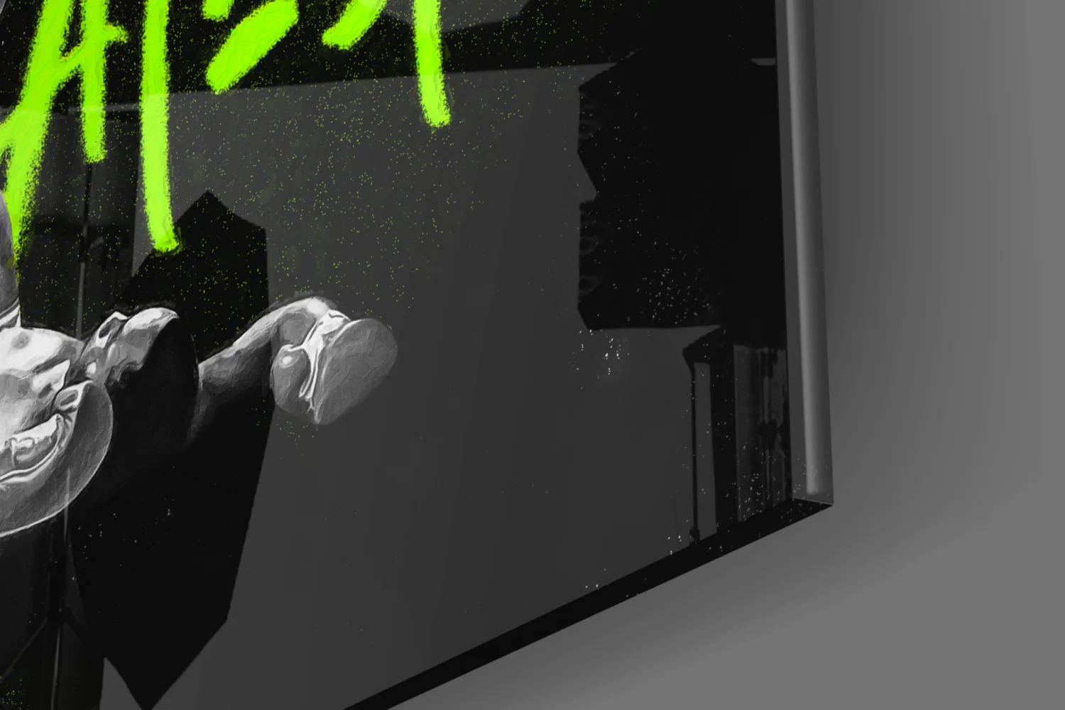 Muhammad Ali , The Greatest Glass Wall Art || Designer Collection - Image 7