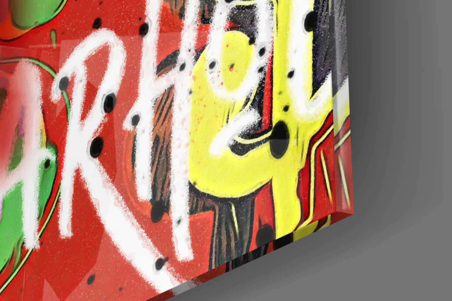 Andy Warhol and Bankroll Glass Wall Art || Designer Collection - Image 7