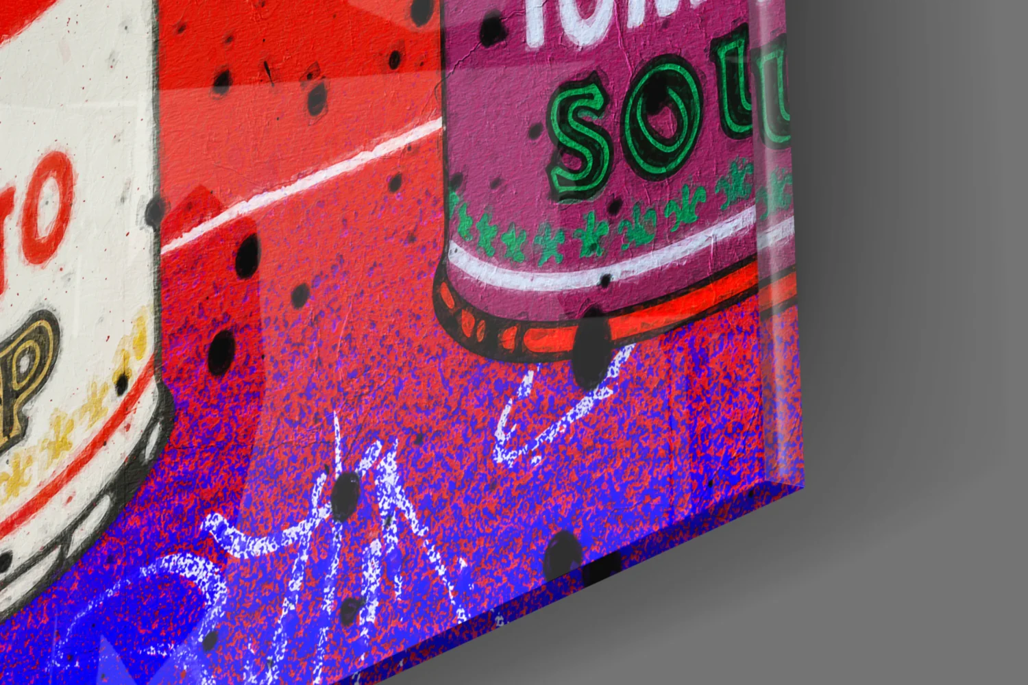 Andy Warhol and Cans Glass Wall Art || Designer Collection - Image 7