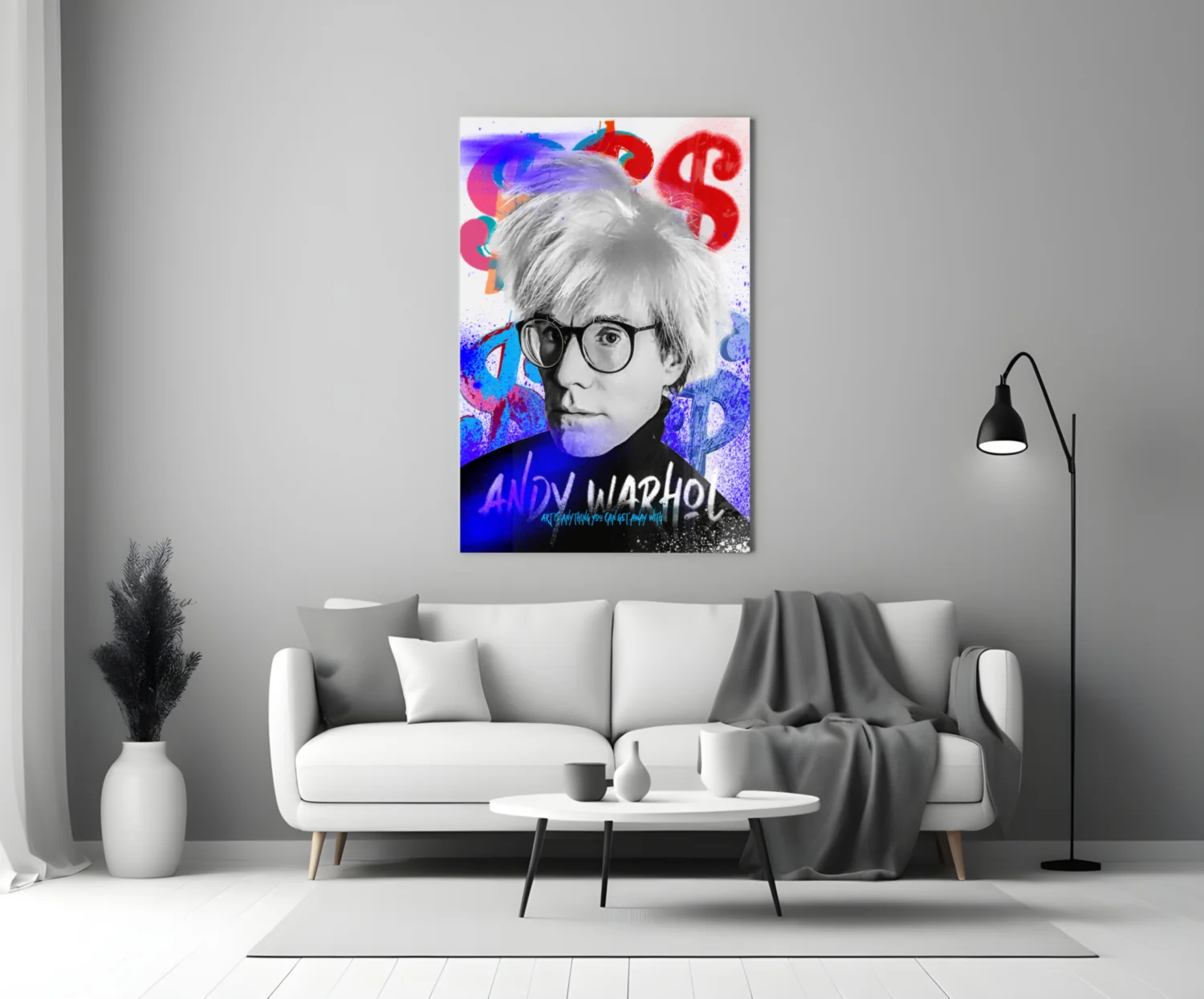 Andy Warhol Glass Wall Art || Designer Collection - Image 3