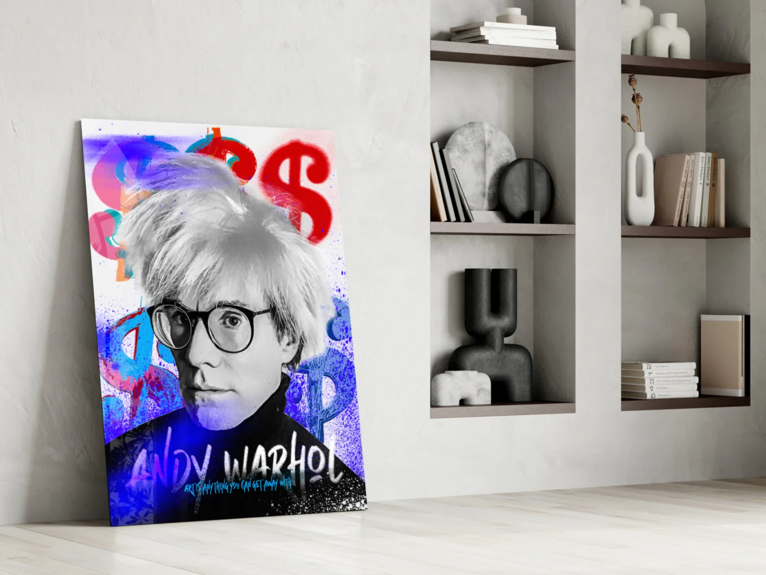 Andy Warhol Glass Wall Art || Designer Collection - Image 6