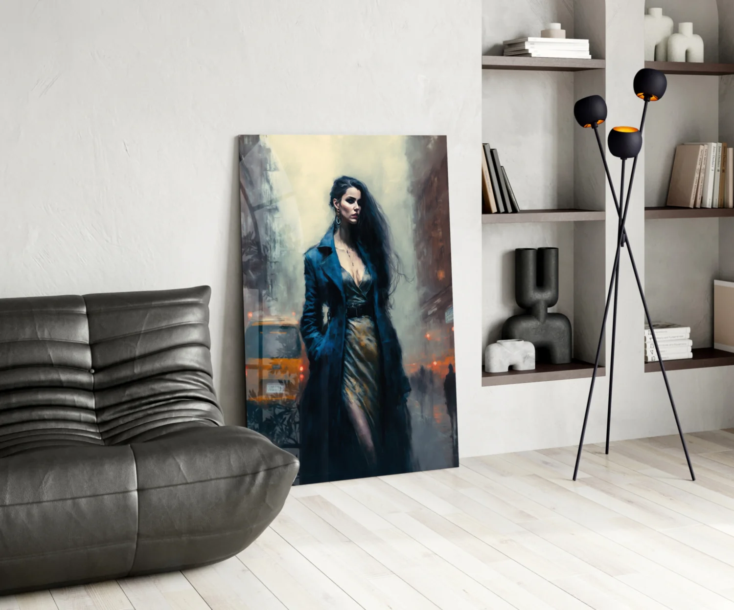 Stand Womanly Glass Wall Art || Designer Collection - Image 5