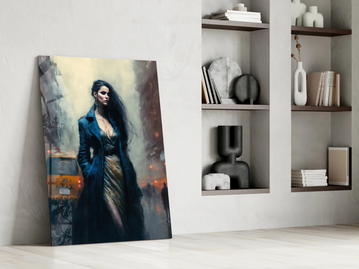 Stand Womanly Glass Wall Art || Designer Collection - Image 6
