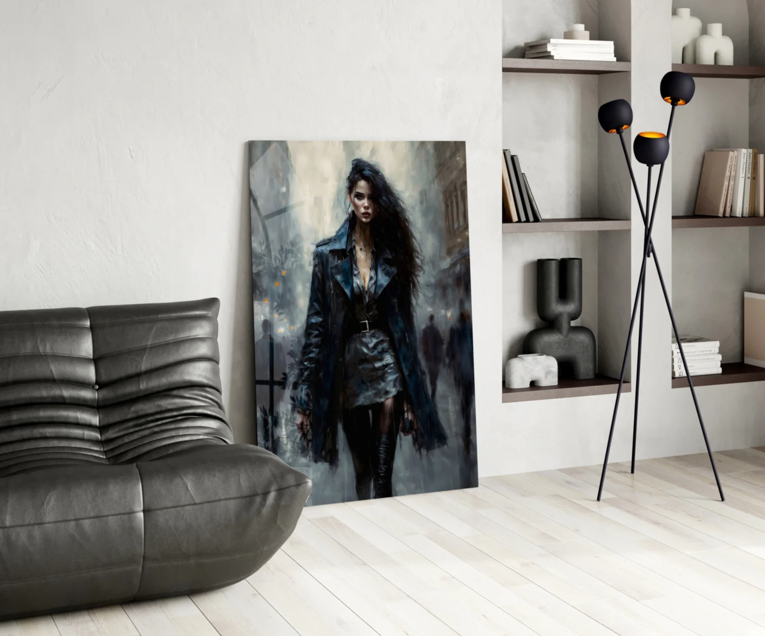 Walk Womanly Glass Wall Art || Designers Collection - Image 5