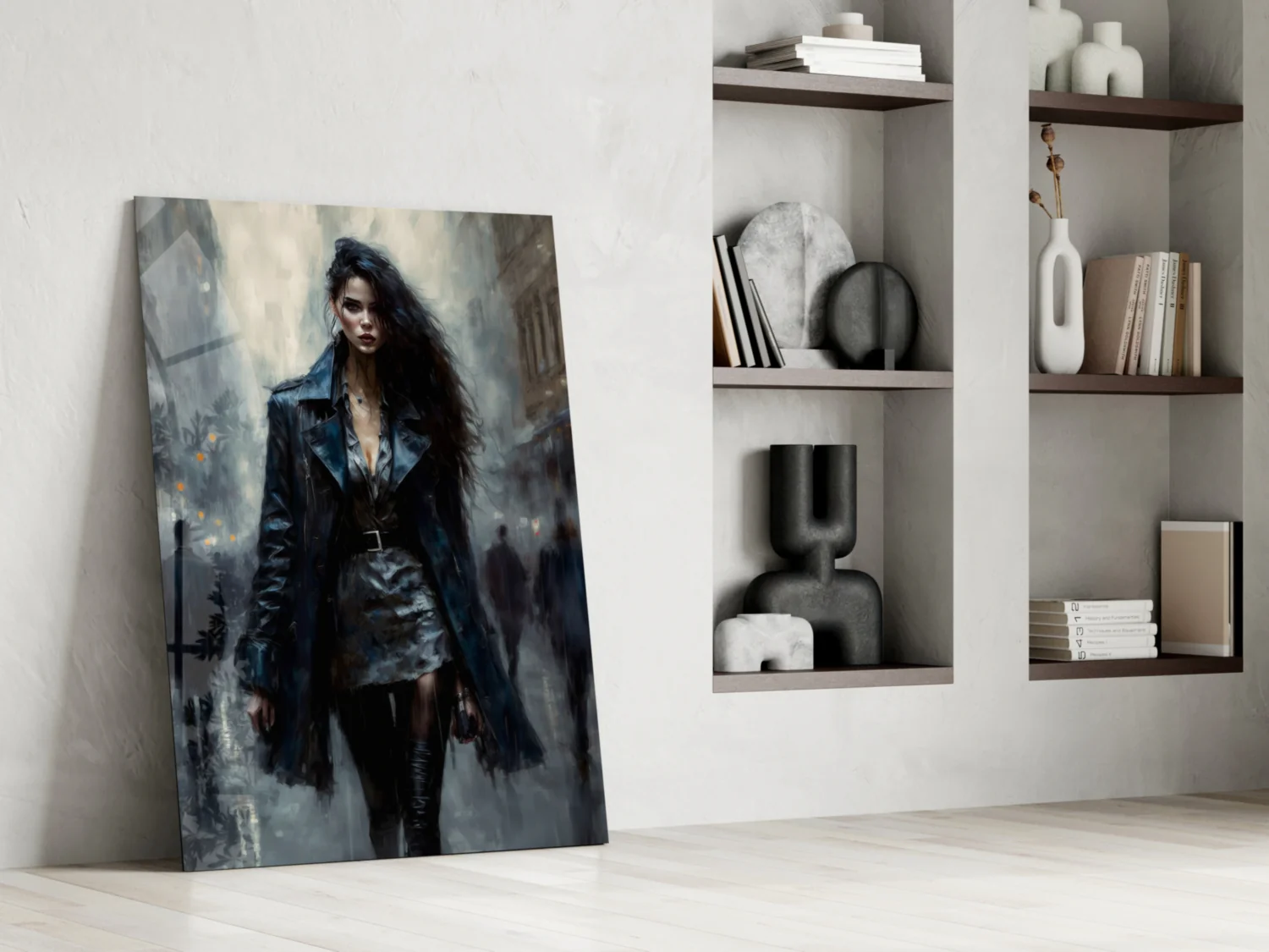 Walk Womanly Glass Wall Art || Designers Collection - Image 6