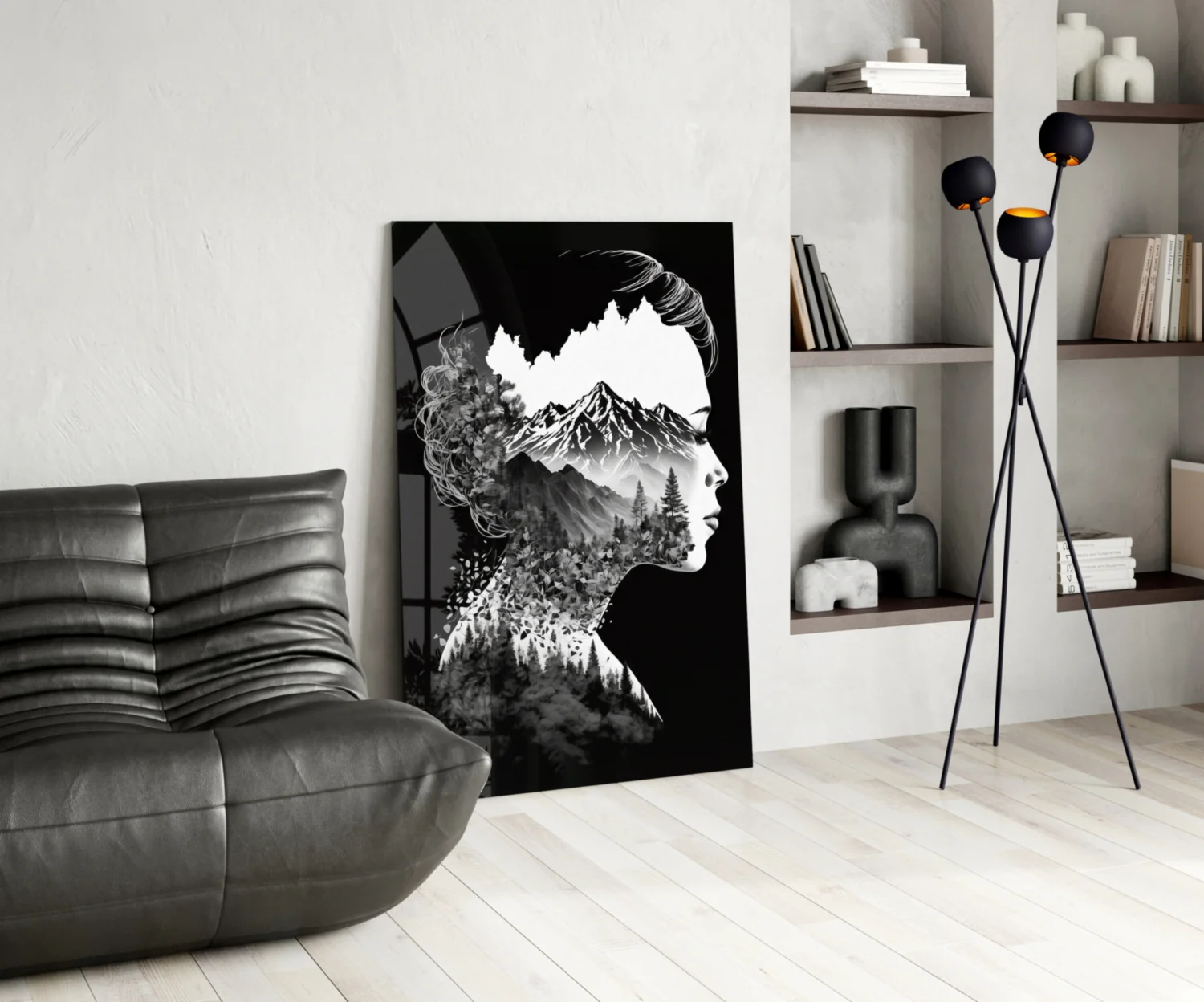 Forest in my Mind Glass Wall Art || Designer Collection - Image 5