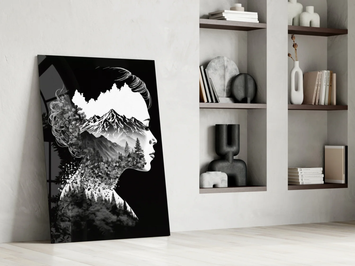 Forest in my Mind Glass Wall Art || Designer Collection - Image 6