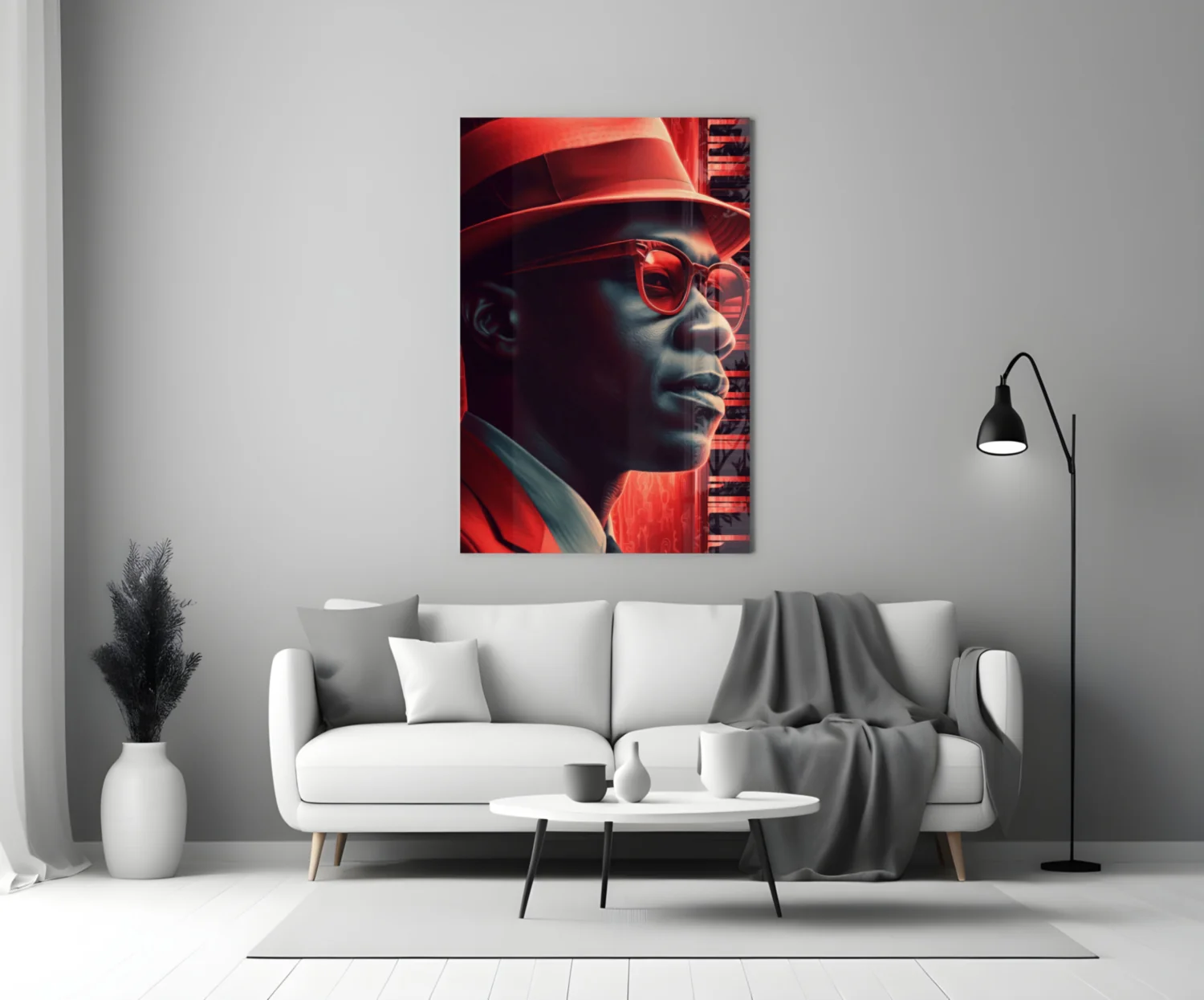 Jazz  Glass Wall Art || Designer Collection - Image 3