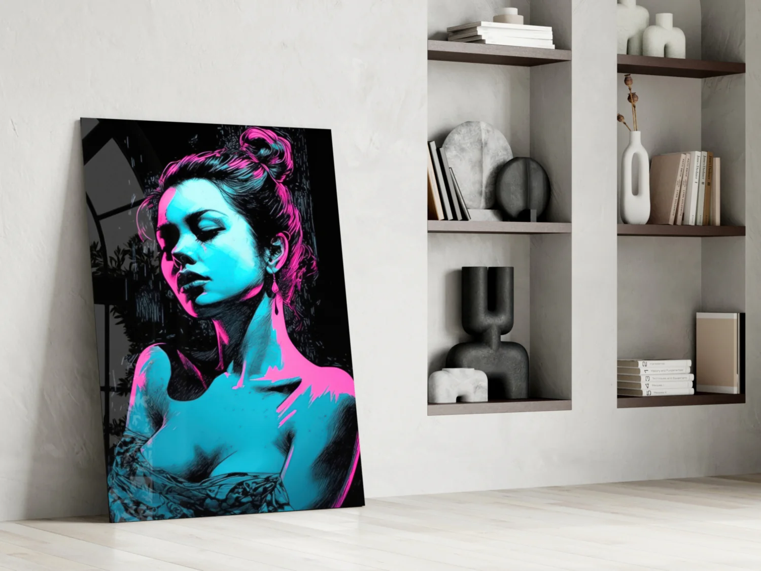 Girl Glass Wall Art || Designer Collection - Image 6