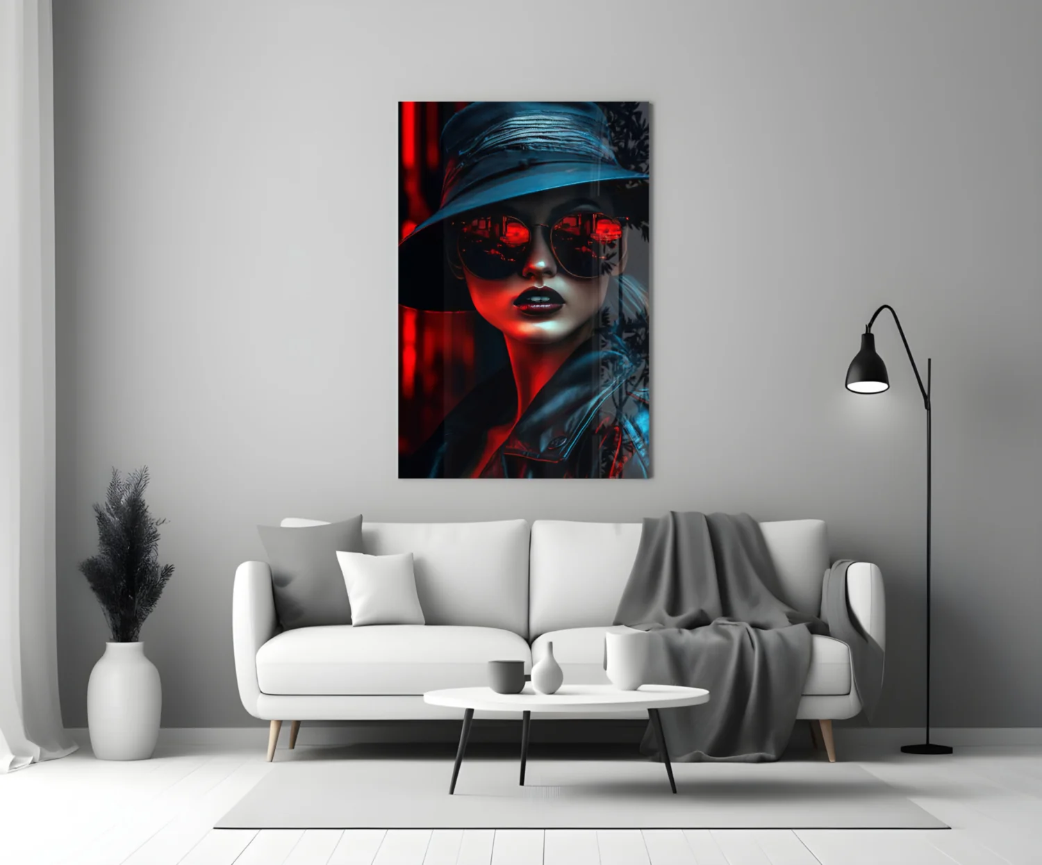 Style and Woman Glass Wall Art || Designer Collection - Image 3