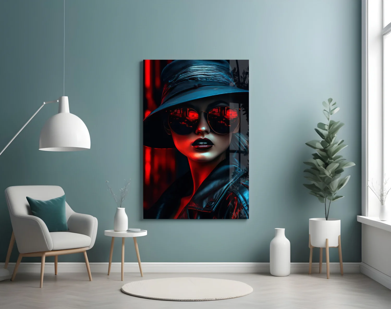 Style and Woman Glass Wall Art || Designer Collection - Image 4