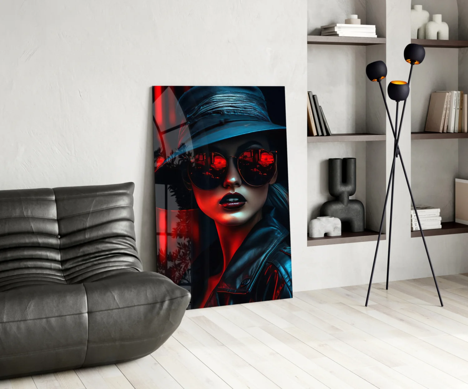 Style and Woman Glass Wall Art || Designer Collection - Image 5