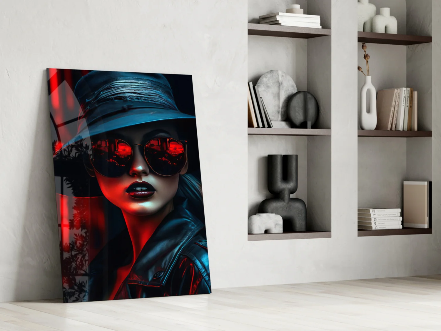 Style and Woman Glass Wall Art || Designer Collection - Image 6