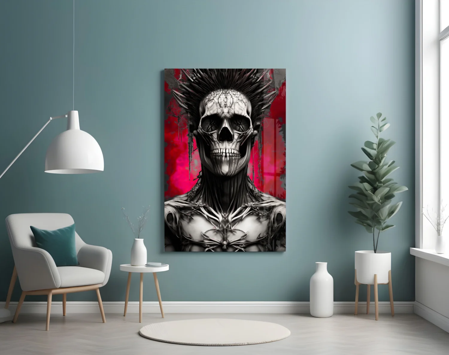 Warrior Glass Wall Art || Designer's Collection - Image 4