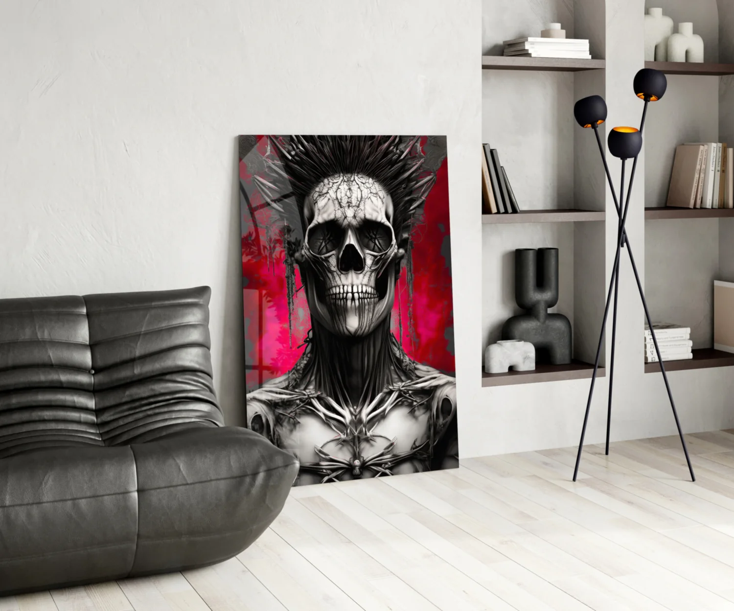Warrior Glass Wall Art || Designer's Collection - Image 5