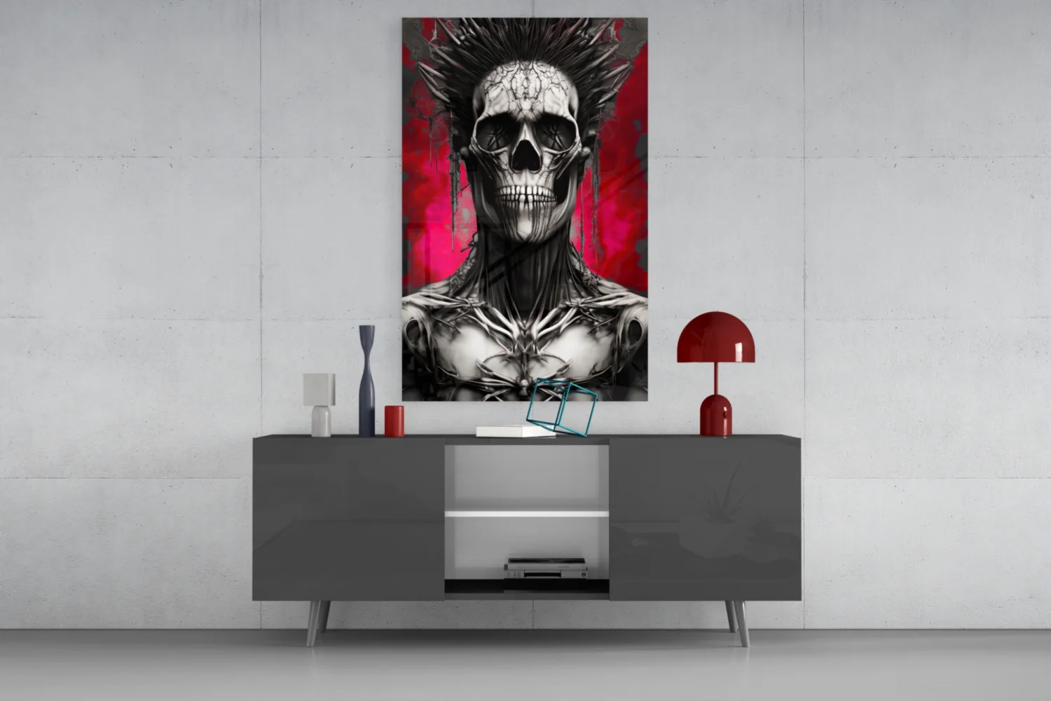 Warrior Glass Wall Art || Designer's Collection - Image 8