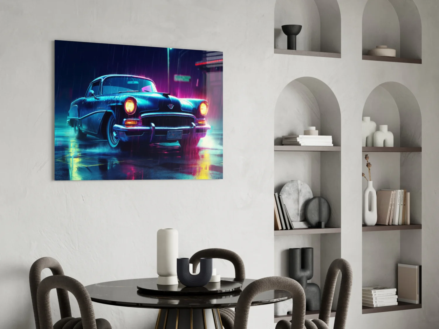 Cadillac Glass Wall Art || Designer Collection - Image 5