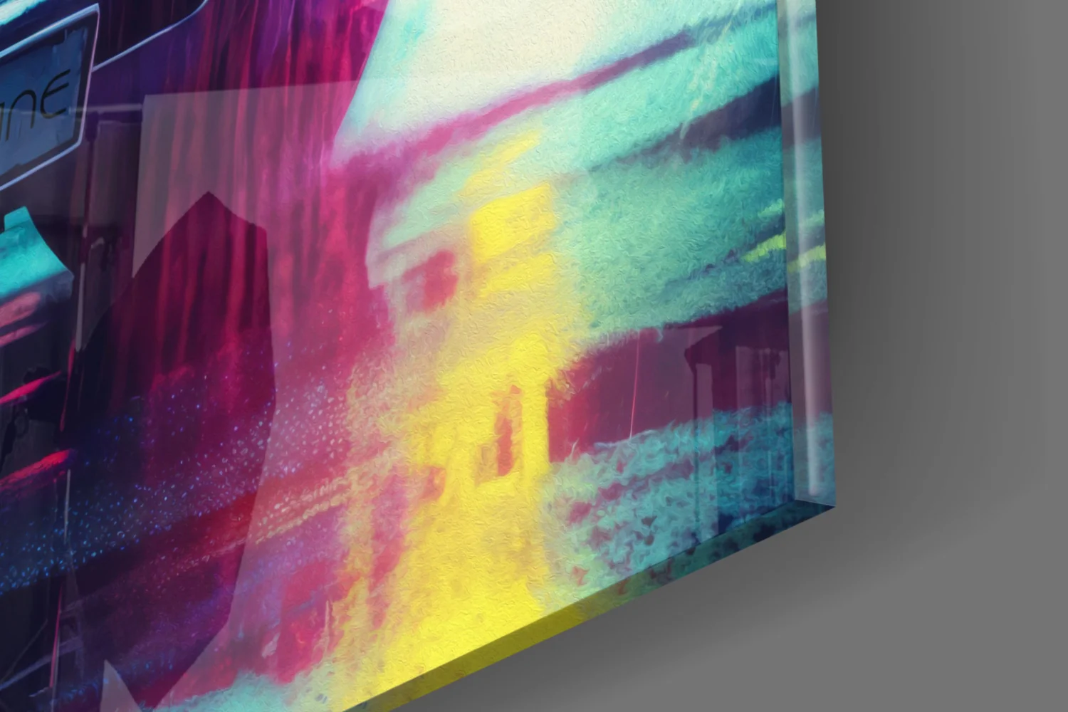 Cadillac Glass Wall Art || Designer Collection - Image 7