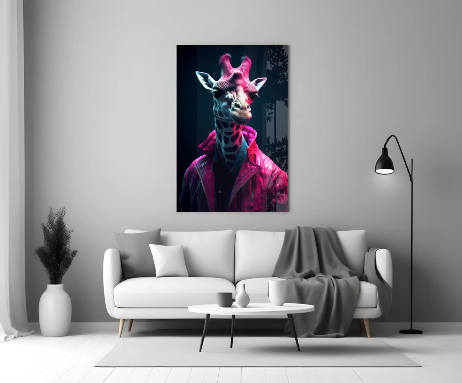 Stylish Giraffe Glass Wall Art || Designer Collection - Image 3