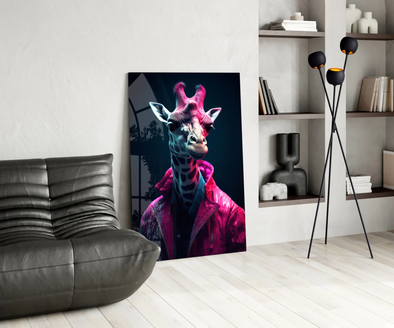 Stylish Giraffe Glass Wall Art || Designer Collection - Image 5
