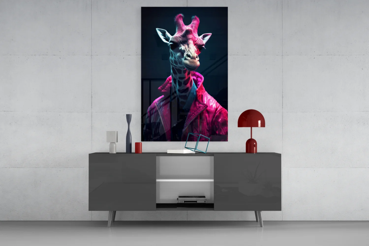 Stylish Giraffe Glass Wall Art || Designer Collection - Image 8