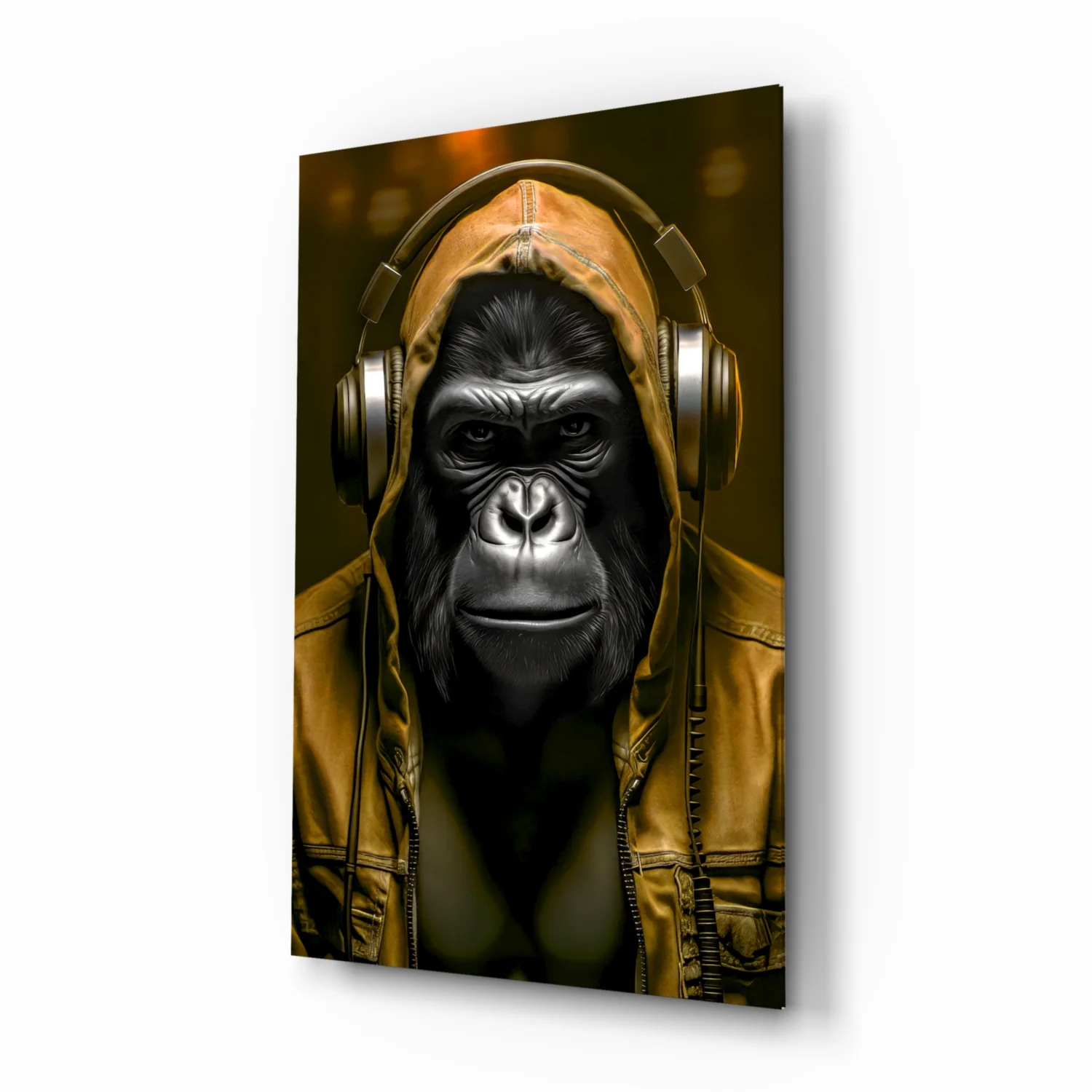 Rebellios Ape Glass Wall Art || Designer Collection - Image 17