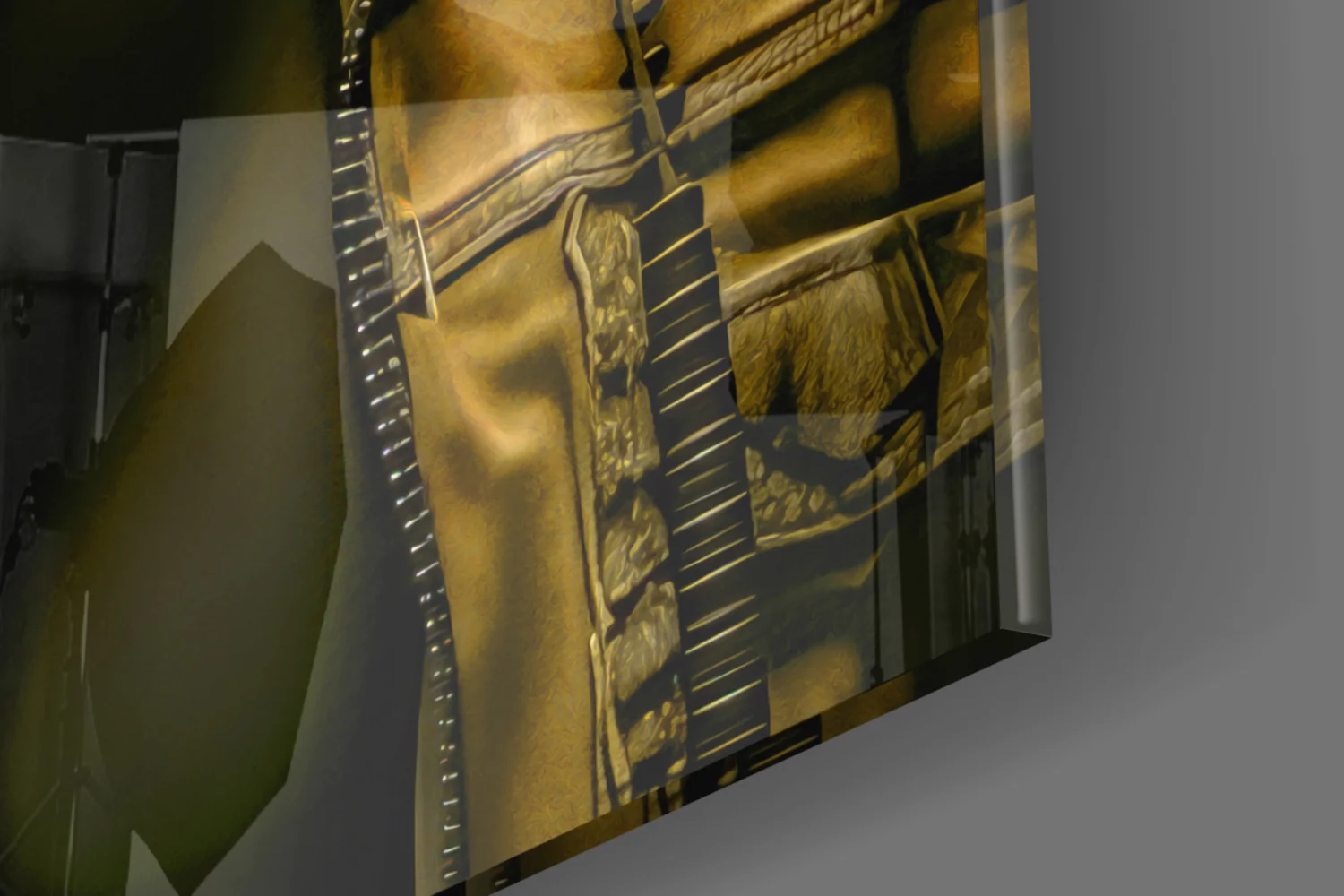 Rebellios Ape Glass Wall Art || Designer Collection - Image 22